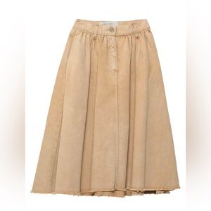 Golden Goose Beige Denim Skirt - Size 6